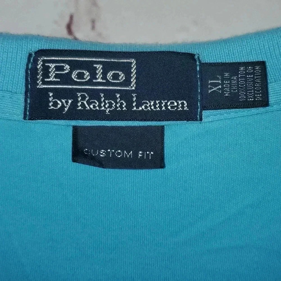 Polo By Ralph Lauren Mens Short Sleeve Polo Size XLarge Light Blue w Pink Pony - Picture 2 of 12